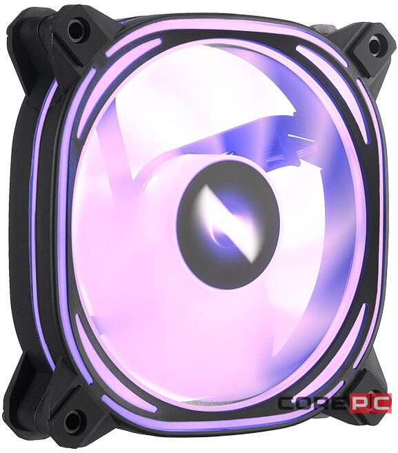 Вентилятор для корпуса 1STPLAYER FB7 ARGB Black (FB7-BK)