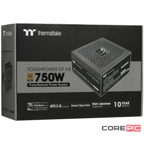 Блок питания Thermaltake 750W TOUGHPOWER GF A3 PS-TPD-0750FNFAGE-H 16 Pin (PCIe 5.0 Connector Cable Details)