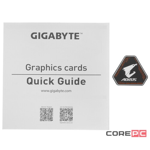 Видеокарта Gigabyte (GV-N4090AORUSX W-24GD 1.1) GeForce RTX 4090 24Gb AORUS XTREME WATERFORCE