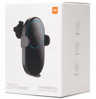 Держатель с беспроводной зарядкой Xiaomi Wireless Car Charger 20W WCJ02ZM черный