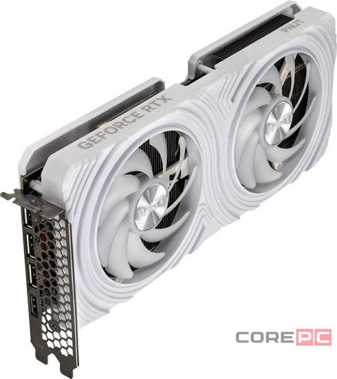 Видеокарта Palit (NED4070019K9-1047L) GeForce RTX 4070 12GB WHITE