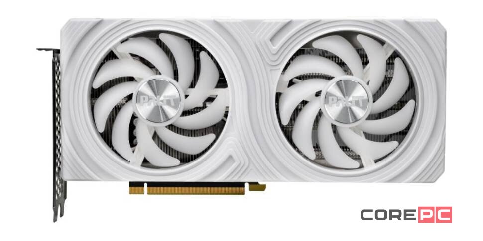Видеокарта Palit (NED4070019K9-1047L) GeForce RTX 4070 12GB WHITE