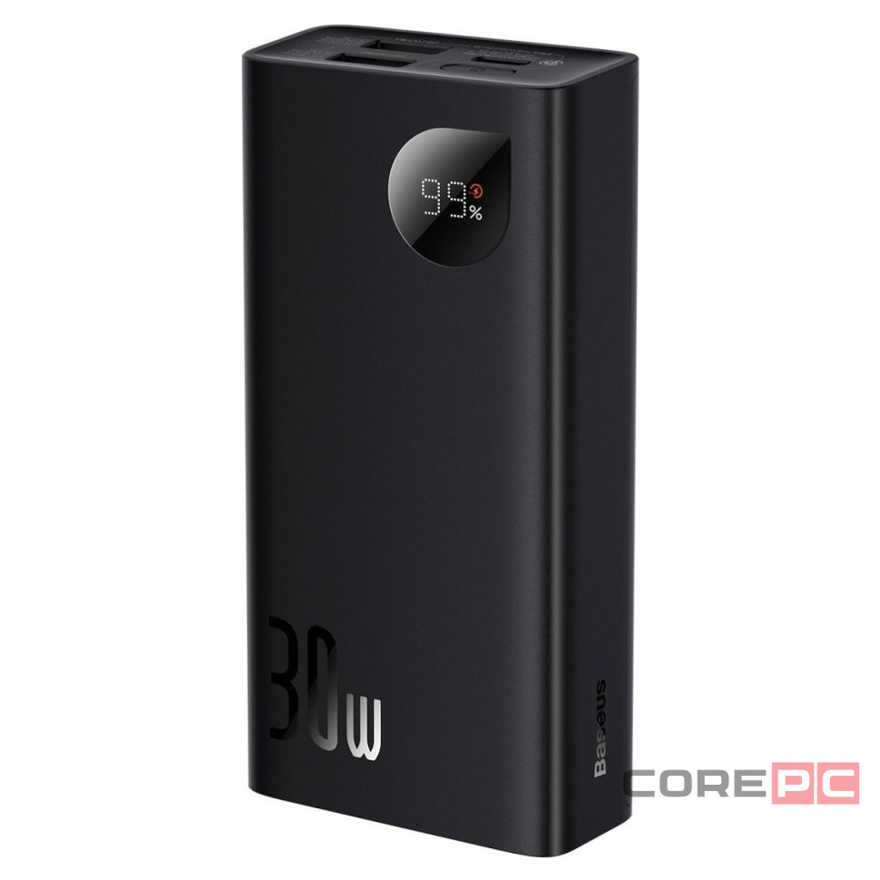 Powerbank Baseus Adaman2 10000mAh 2USB/1USB-C 30W (PPAD040101) черный