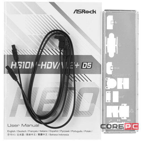 Материнская плата AsRock H610M-HDV/M.2+ D5