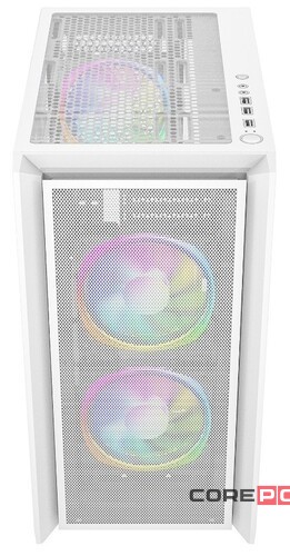 Компьютерный корпус Powercase ALISIO Micro Z3W ARGB White CAMZW-A3