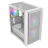 Компьютерный корпус Powercase ALISIO Micro Z3W ARGB White CAMZW-A3