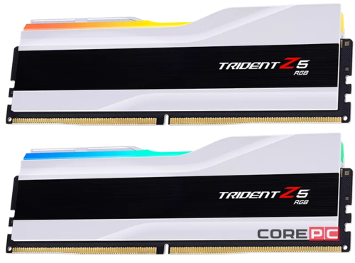 Оперативная память 32 Gb 6000 MHz G.Skill TRIDENT Z5 RGB White (F5-6000J3636F16GX2-TZ5RW)