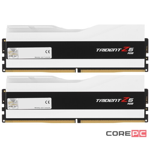 Оперативная память 32 Gb 6000 MHz G.Skill TRIDENT Z5 RGB White (F5-6000J3636F16GX2-TZ5RW)