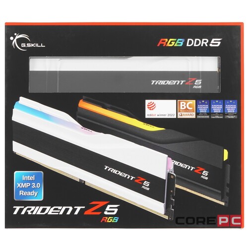 Оперативная память 32 Gb 6000 MHz G.Skill TRIDENT Z5 RGB White (F5-6000J3636F16GX2-TZ5RW)
