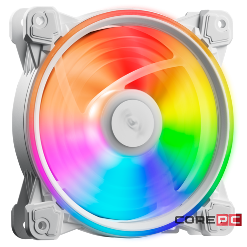 Вентилятор для корпуса ADATA XPG HURRICANE 120 ARGB White HURRICANE120ARGBPWM-WHCWW PWM