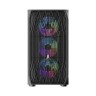 Компьютерный корпус 1STPLAYER ARIYA AY7 LED Black (AY7-BK-4F1)