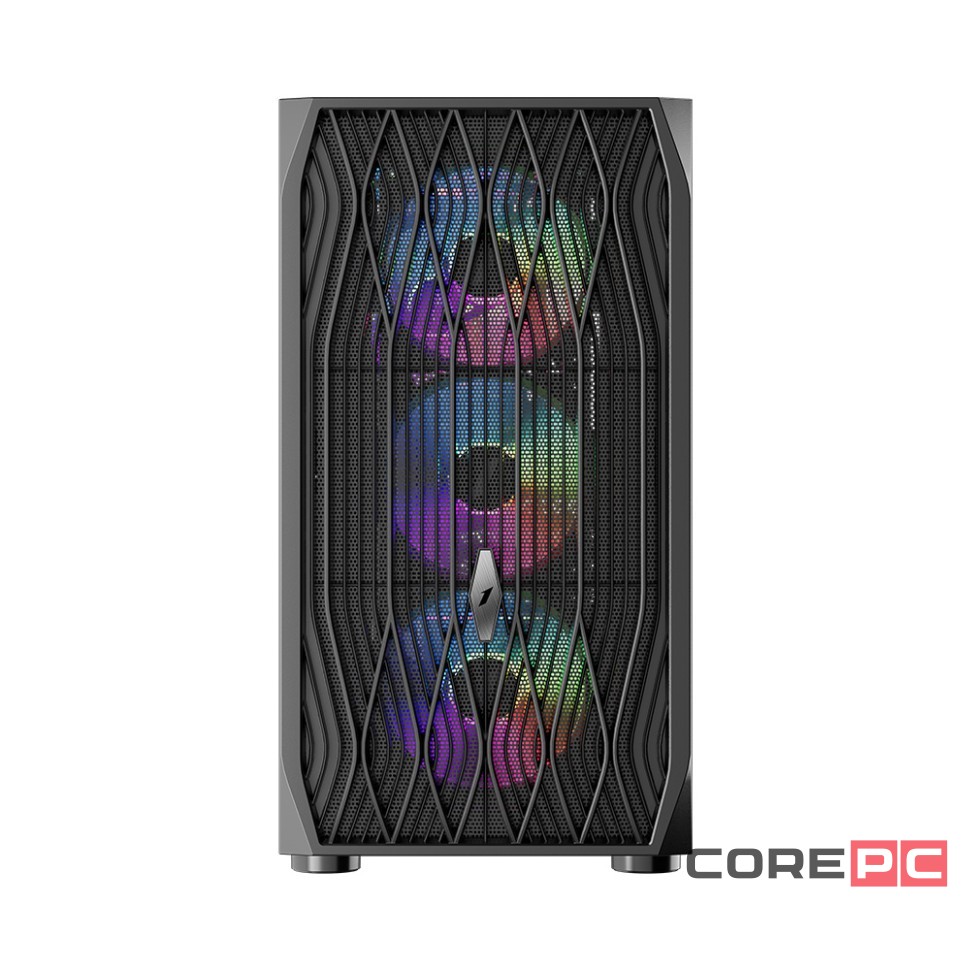 Компьютерный корпус 1STPLAYER ARIYA AY7 LED Black (AY7-BK-4F1)
