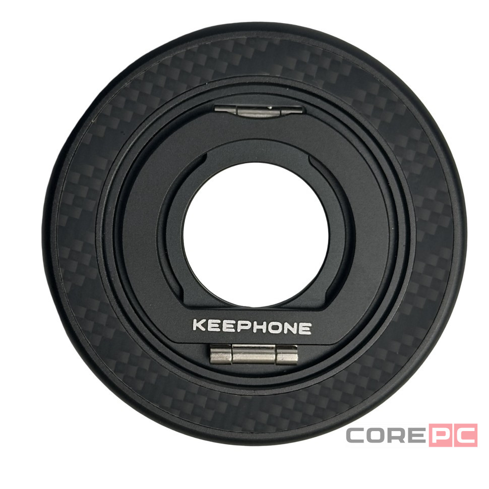 Магнитное кольцо Keephone Halogrip Aramid черное