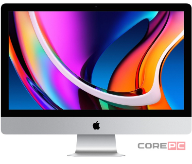 Apple iMac 27" with Retina 5K (2020, Intel i5 3.3GHz/8GB/512GB) (Silver) (MXWU2)