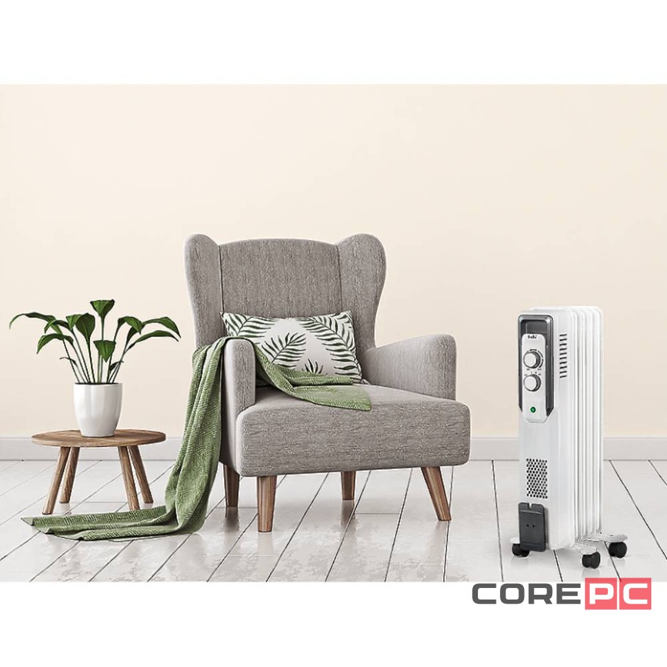 Радиатор масляный Ballu CUBE BOH/CB-05W 1000 (5 секций)