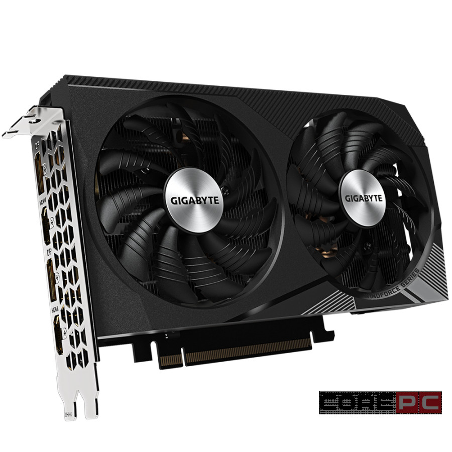 Видеокарта Gigabyte (GV-N3060WF2-12GD 2.0) GeForce RTX 3060 12GB WINDFORCE