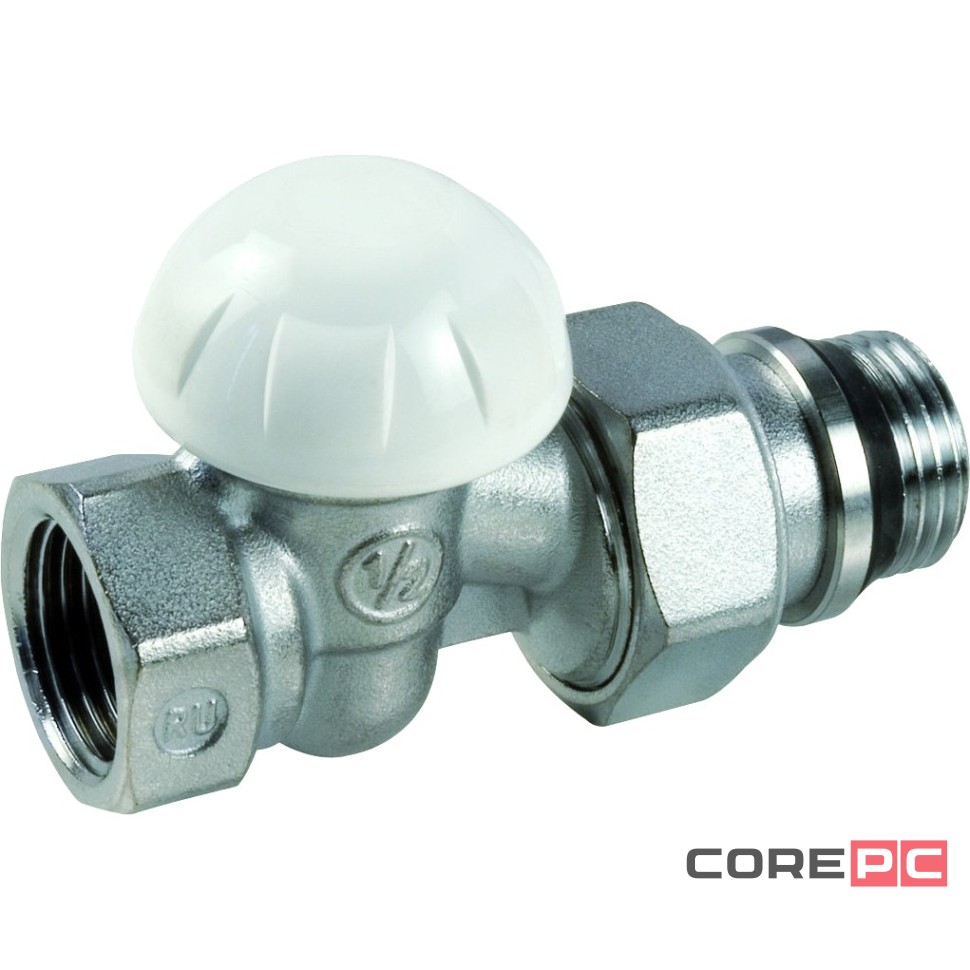 Клапан отсечной Giacomini R15X036 для радиатора Kvs-11.2 м3/ч ВР 1 1/4quot;, прямой