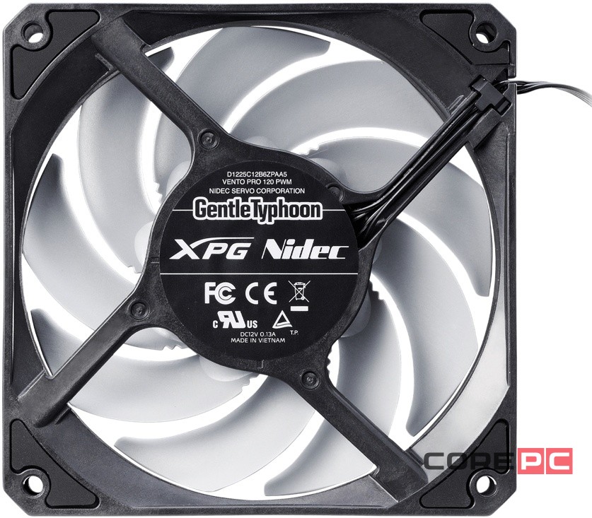 Вентилятор для корпуса ADATA XPG VENTOPRO120-PWMBKCWW