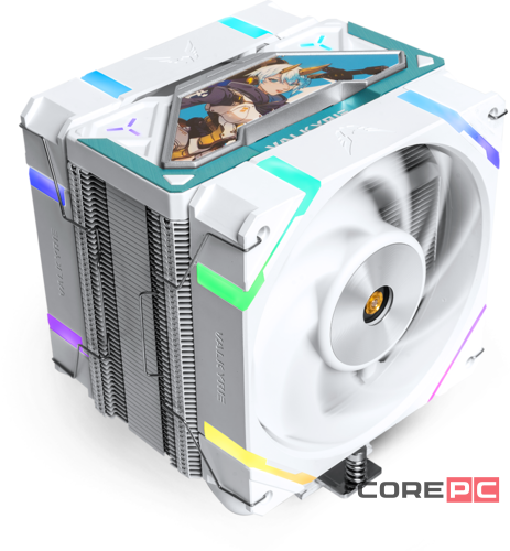Кулер для процессора Valkyrie SL125 Valkyrie ARGB White (HW SL125 VALKYRIE)