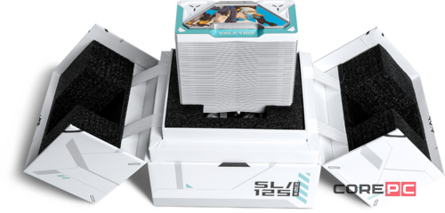 Кулер для процессора Valkyrie SL125 Valkyrie ARGB White (HW SL125 VALKYRIE)