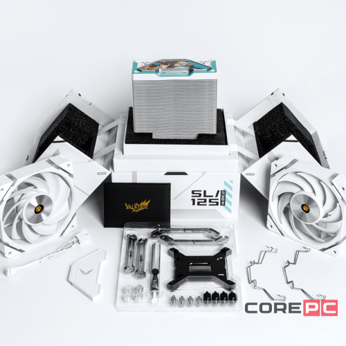 Кулер для процессора Valkyrie SL125 Valkyrie ARGB White (HW SL125 VALKYRIE)