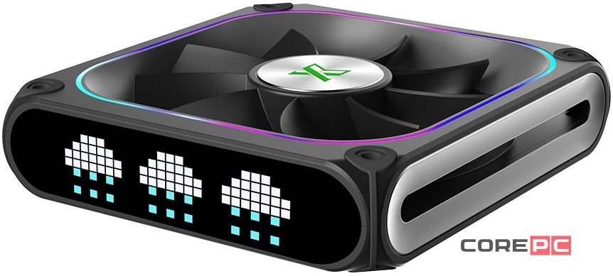 Вентилятор для корпуса XASTRA FZ120B ARGB reverse Black (FZ120-1BA-CRX-GL)