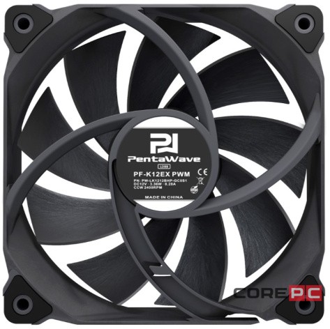 Вентилятор для корпуса PentaWave Gray PF-K12EXP PWM