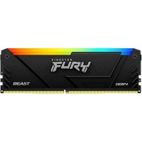 Оперативная память 32 Gb 2666 MHz Kingston FURY Beast RGB PnP Black (KF426C16BB2A/32)