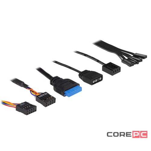 Компьютерный корпус Powercase BYTEFLOW TG ARGB Black (CBFB-A4)