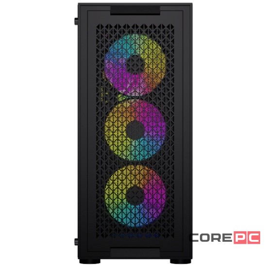 Компьютерный корпус Powercase BYTEFLOW TG ARGB Black (CBFB-A4)