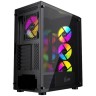 Компьютерный корпус Powercase BYTEFLOW TG ARGB Black (CBFB-A4)