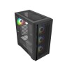 Компьютерный корпус Powercase BYTEFLOW TG ARGB Black (CBFB-A4)