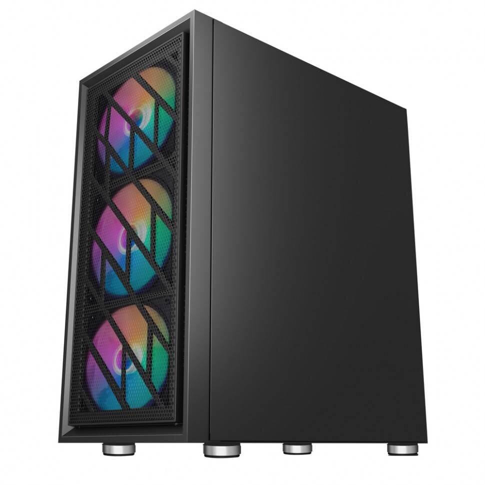 Компьютерный корпус 1STPLAYER AR-7 FRGB Black (AR-7-4G6P)