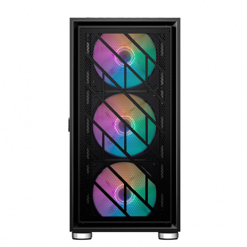 Компьютерный корпус 1STPLAYER AR-7 FRGB Black (AR-7-4G6P)