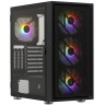 Компьютерный корпус 1STPLAYER AR-7 FRGB Black (AR-7-4G6P)
