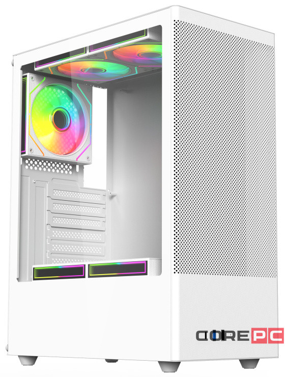 Компьютерный корпус ACD Citadel 108W TG White (AH-SI2G0W-00)