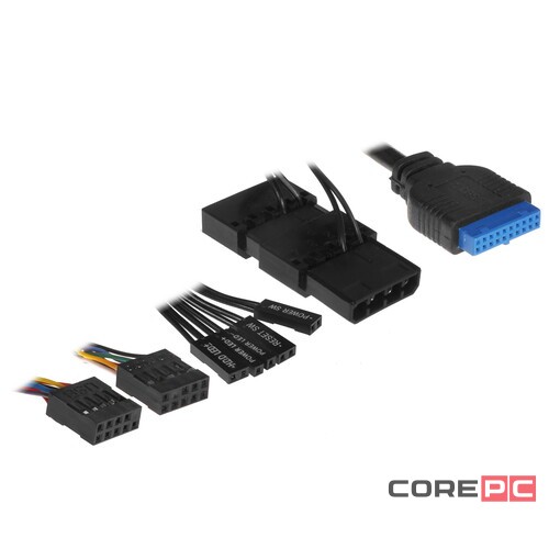 Компьютерный корпус Zalman M3 Plus RGB TG Black