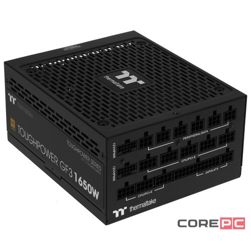 Блок питания Thermaltake 1650W Toughpower GF3 1650 PS-TPD-1650FNFAGE-4 16 Pin (PCIe 5.0 Connector Cable Details)