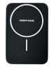 Powerbank магнитный с MagSafe Keephone Brendy 10000mAh черно-зеленый