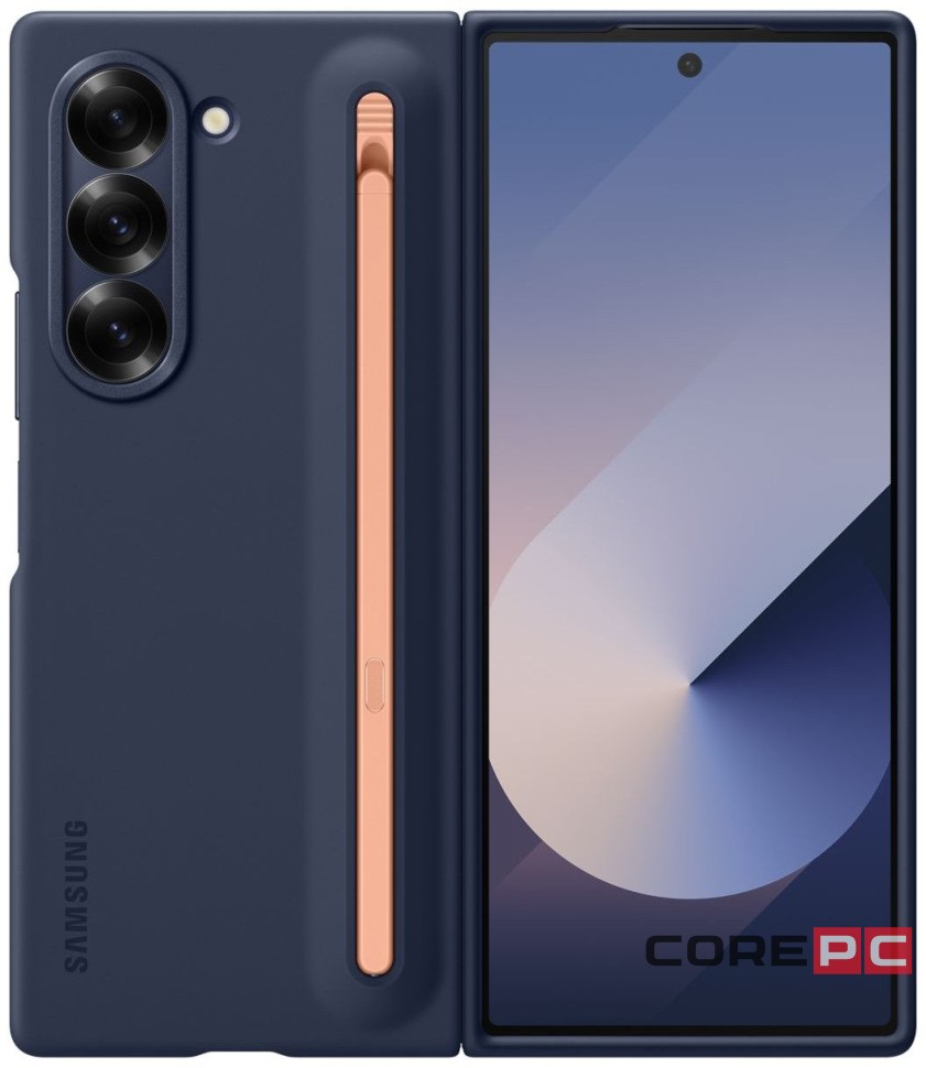 Чехол Samsung S Pen Case для Samsung Galaxy Z Fold6 (тёмно-синий) (EF-OF95PCNEGUS)