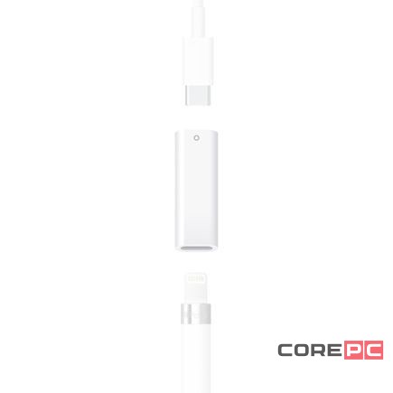 Стилус Apple Pencil (1st Generation) с USB-C адаптером