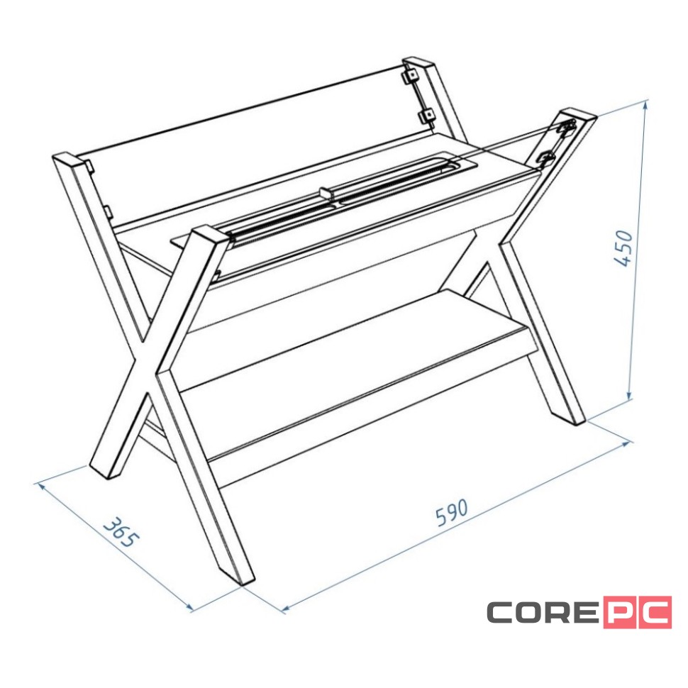 Биокамин Royal Thermo RTBFP-F590AL Altai