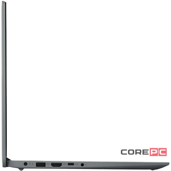 Ноутбук Lenovo IdeaPad 1 15AMN7 82VG00MYUS (Ryzen 5 7520U/8GB/256GB SSD/15.6"/1920x1080/Touch/AMD Radeon 610M/Windows 11 Home) Серый