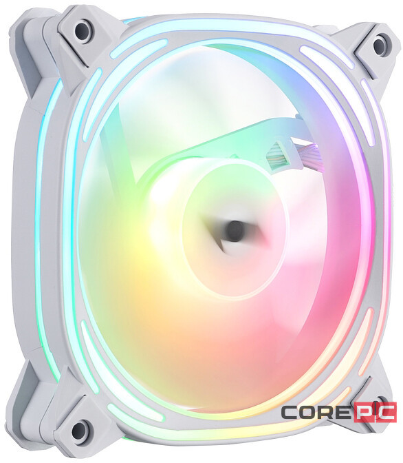 Вентилятор для корпуса 1STPLAYER FB7 ARGB White (FB7-WH)