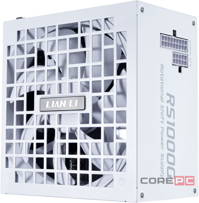Блок питания Lian Li 1000W RS1000G USB HUB White (G9P.RS1000G.WH00.RU) 16 Pin (PCIe 5.1 Connector Cable Details)
