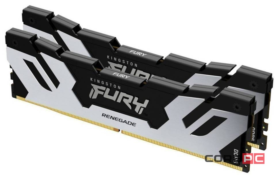 Оперативная память 32 Gb 6400 MHz Kingston FURY Renegade Silver (KF564C32RSK2-32)
