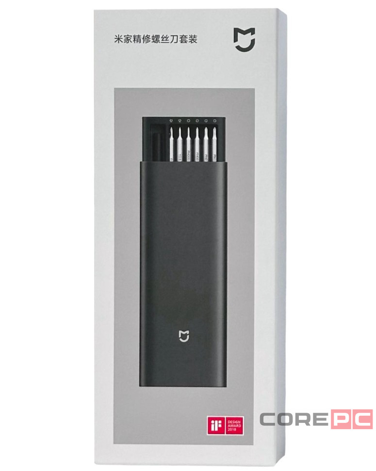 Набор отверток Xiaomi Wiha Screwdriver set 24 в 1 (DZN4020CN) темно-серый