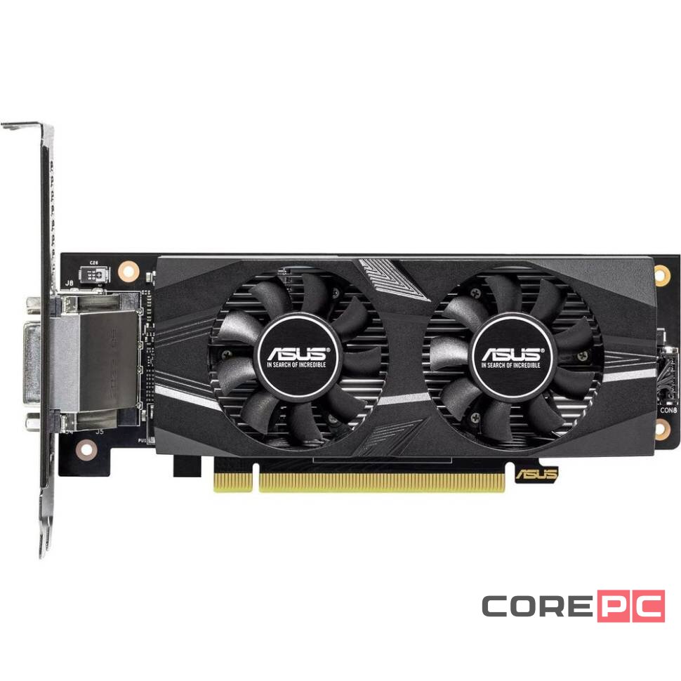 Видеокарта ASUS (RTX 3050-O6G-LP-BRK) GeForce RTX 3050 6GB (90YV0KQ0-M0NA00)