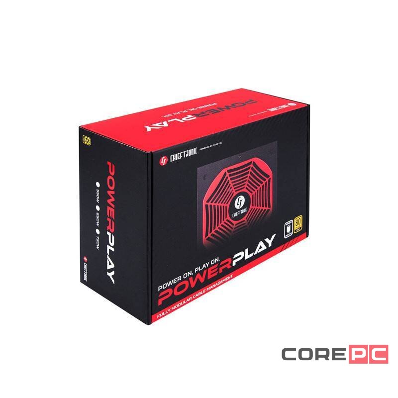 Блок питания Chieftec 650W CHIEFTRONIC POWERPLAY GPU-650FC