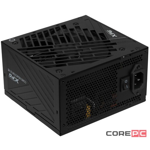 Блок питания ADATA XPG 750W CORE REACTOR II VE 750 (COREREACTORIIVE750G-BKCEU) 16 Pin (PCIe 5.0 Connector Cable Details)